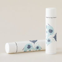 It's a Boy Lovely Blue Elephant Baby Shower Lip Balm