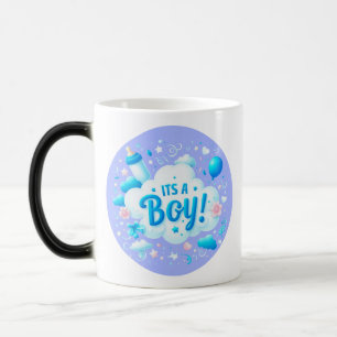 "It's a Boy!" Magic Heat-Reveal Mug – PC design