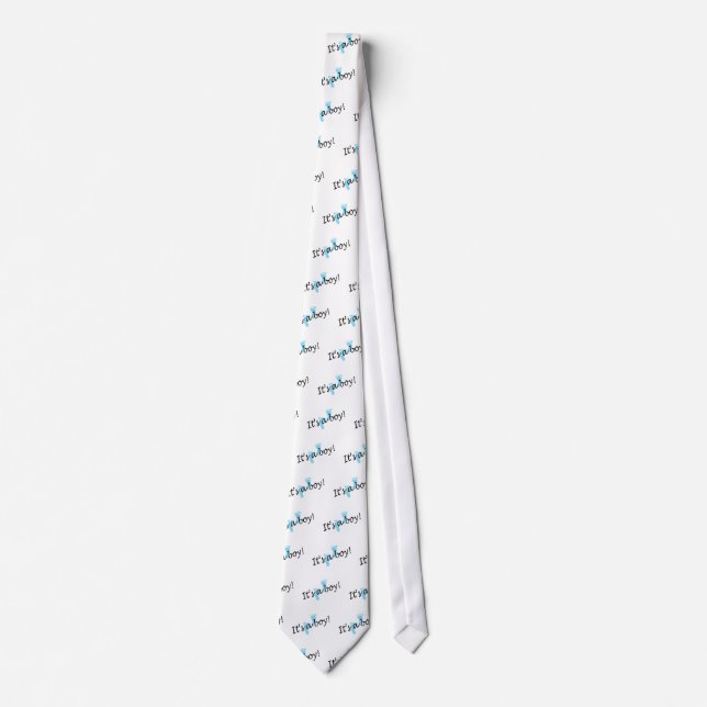Its A Boy Neck Tie (Front)