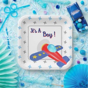 It's A Boy  Paper Plates