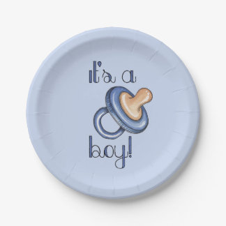It's a Boy Paper Plates