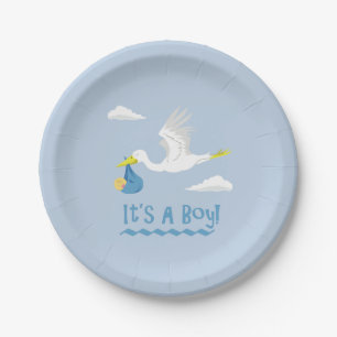 It's a Boy! Paper Plates