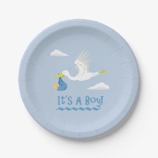 It's a Boy! Paper Plates