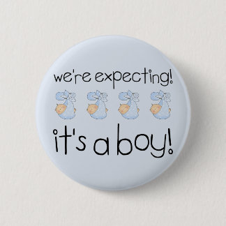 It's A Boy Pinback Button