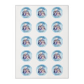 It's a Boy | Polar Arctic Winter Baby Shower Edible Frosting Rounds (Sheet)