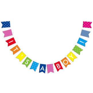 Bunting Banner for Baby Shower
