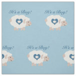 It's a boy! Sheep Fabric