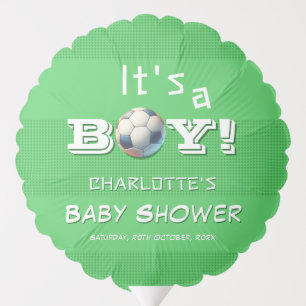 It's a Boy! Sport Football Baby Shower Balloon