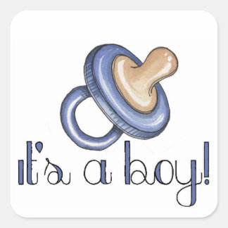 It's a Boy! Square Sticker
