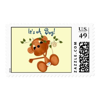 It&#39;s A Boy! Stamp