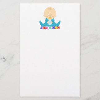 It's a boy stationary stationery