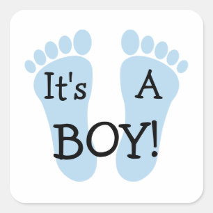 It's A Boy Sticker