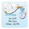 It's a Boy Stork Baby Shower Favor stickers