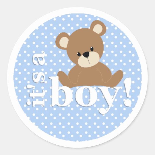 44++ Its a boy bilder , It&#039;s a Boy Teddy Bear Sticker