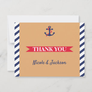 It's A Boy Thank You Card