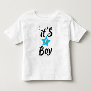 It's a boy toddler t-shirt