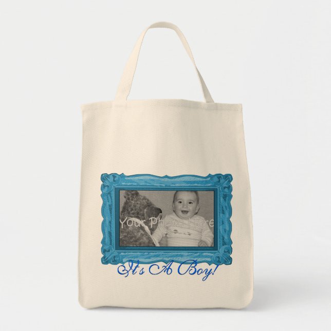 It's a Boy! Tote Bag (Front)