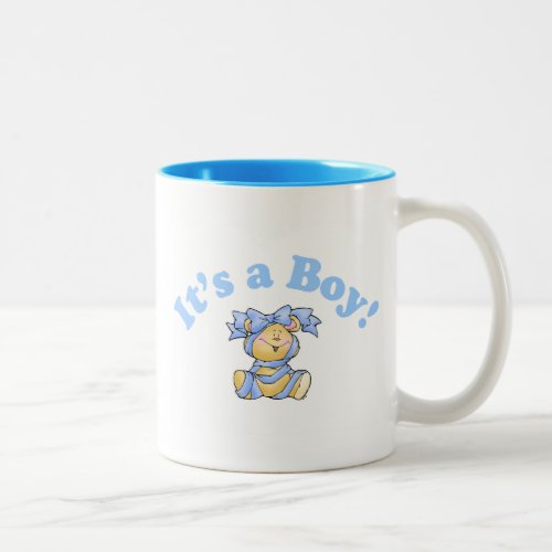 Its A Boy Two_Tone Coffee Mug