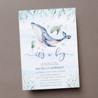 It's a Boy Under the Sea Baby Shower