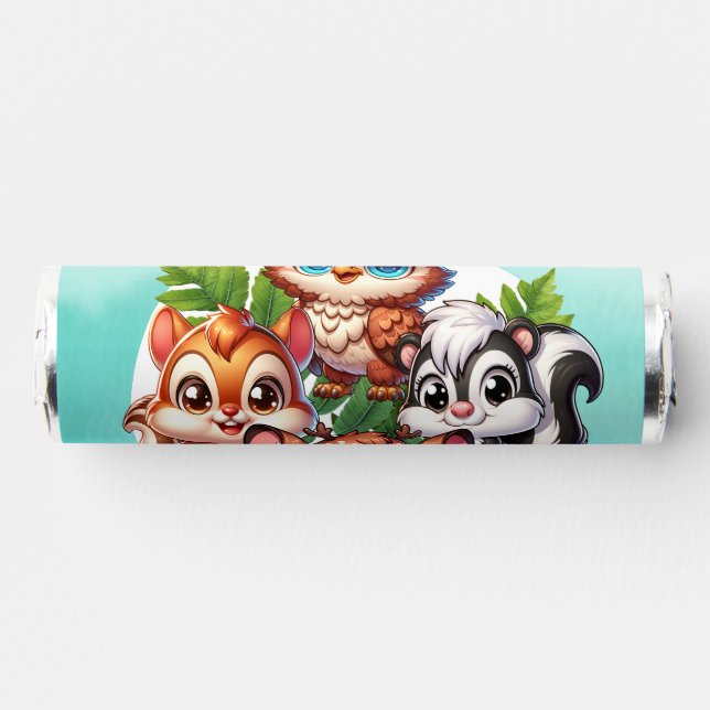 It's a Boy | Woodland Creatures Baby Shower Breath Savers® Mints (Front)