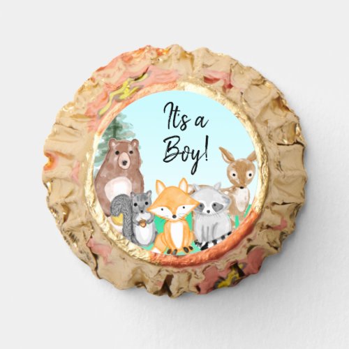 Its a Boy  Woodland Creatures Baby Shower Favors