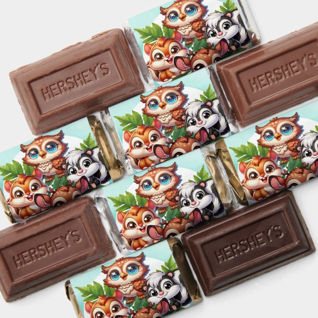 It's a Boy | Woodland Creatures Baby Shower Hershey's Miniatures (Assorted)
