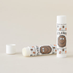 It's a Boy Woodland Creatures Hedgehog Chapstick