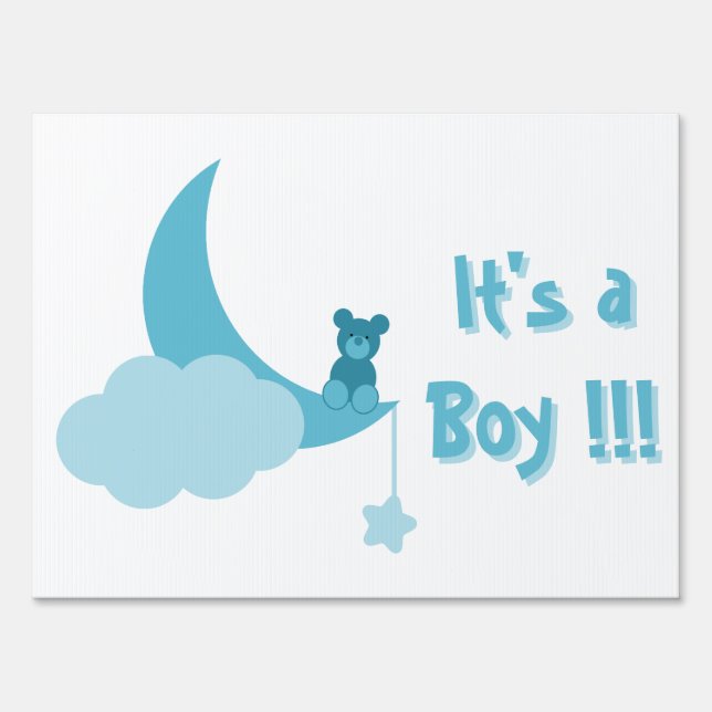 It's a Boy Yard Sign (Front)