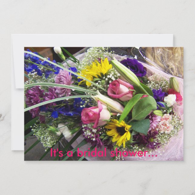 It's a bridal shower... invitation (Front)