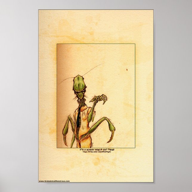 It's a buggy world out there poster (Front)