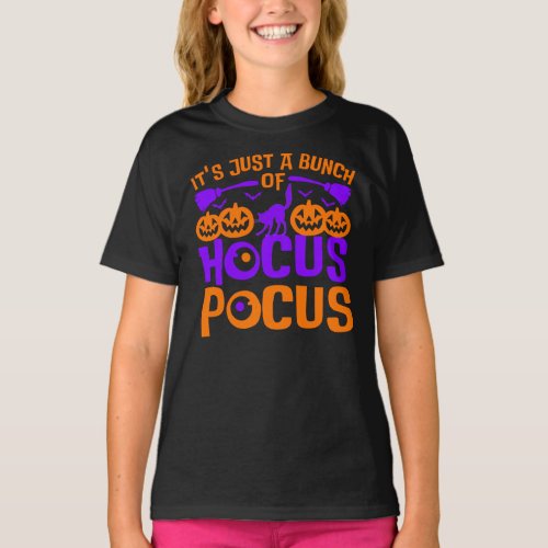 Its A Bunch Of Hocus Pocus Halloween T_Shirt