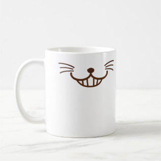 It's a cat! ( Φ ω Φ ) sly smile cat face Coffee Mug