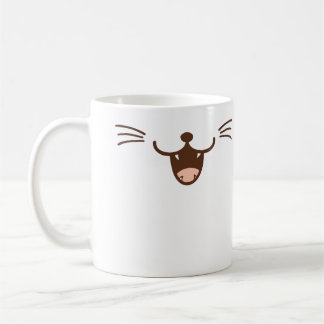 It's a cat! sly smile cat face ( Φ ω Φ ) Coffee Mug