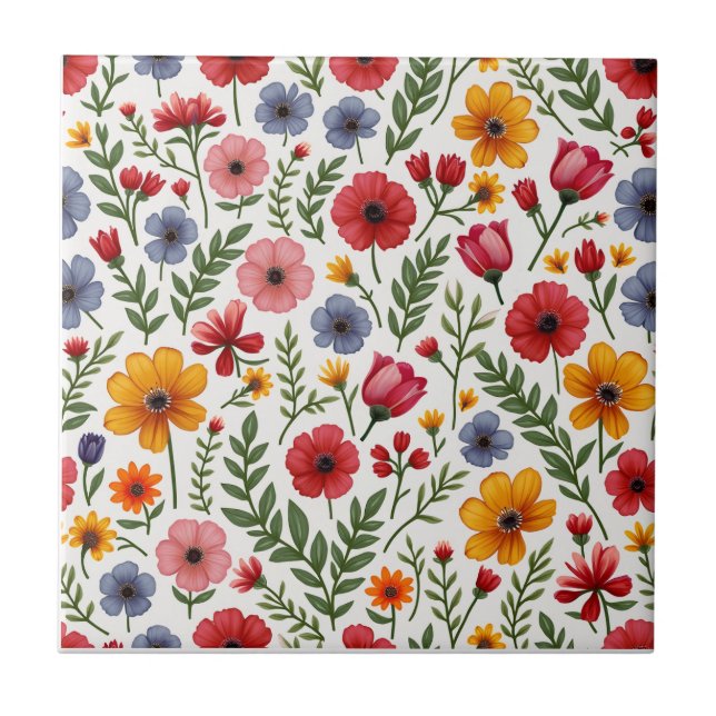 It's a ceramic tile. tile (Front)
