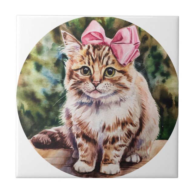 It's a ceramic tile. tile (Front)