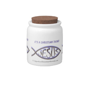 It's A Christian Thing Candy Jar