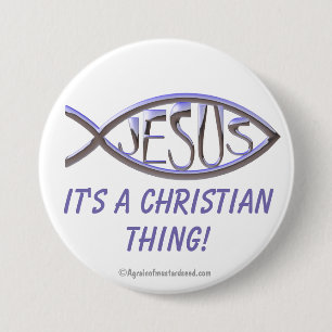 It's A Christian Thing Pinback Button