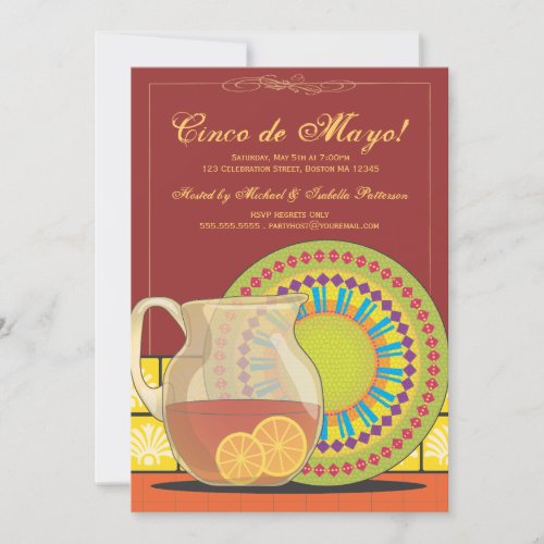 It's a Cinco de Mayo Party Fiesta Invitation