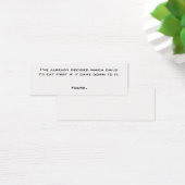 It's a compliment (Desk)