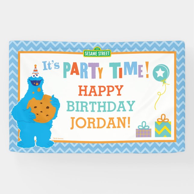 It's a Cookie Party Banner (Horizontal)