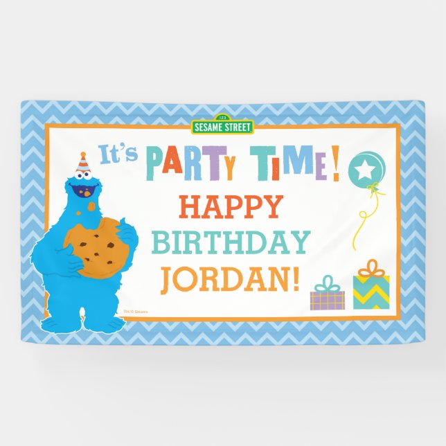 It's a Cookie Party Banner (Horizontal)