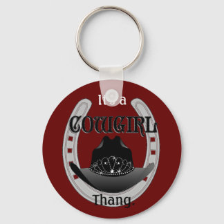 It's a Cowgirl THANG keychain