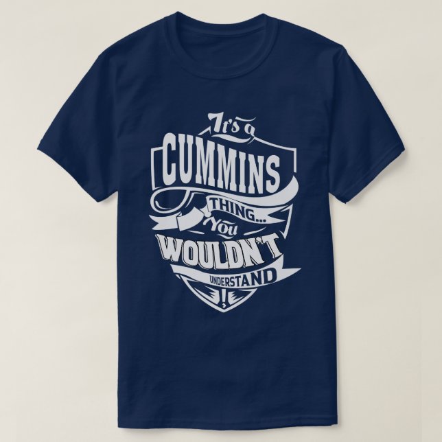 Its a CUMMINS Thing Gifts Premium  T-Shirt (Design Front)