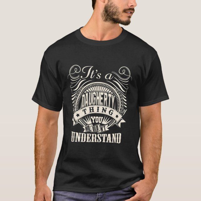 It'S A Daniels Thing You Wouldn'T Understand Danie T-Shirt (Front)