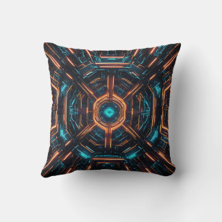 It's a digital pattern throw pillow