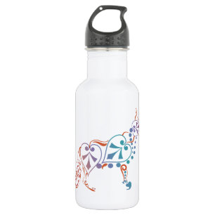 It's a dog stainless steel water bottle