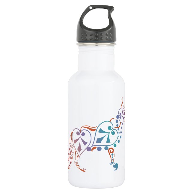 It's a dog stainless steel water bottle (Front)