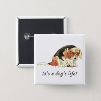 Christmas Beagle Badge Reel – Catherine Crafts Shop