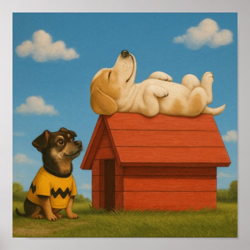 "It's a Dogs Life" Poster