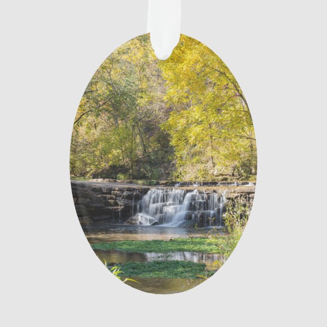 It's A Dogwood Waterfall Ornament (Back)